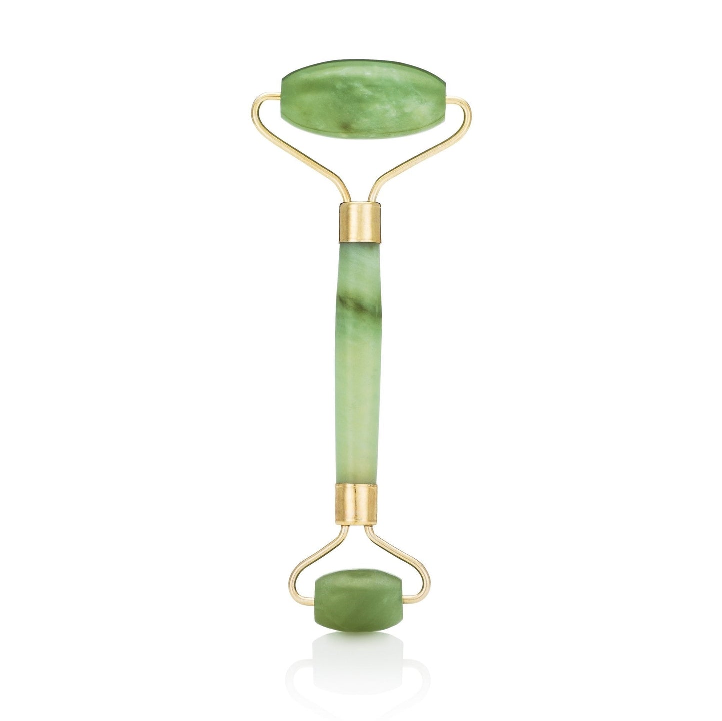 Rouleau de Jade Naturel – Massage Visage Anti-cernes & Éclat