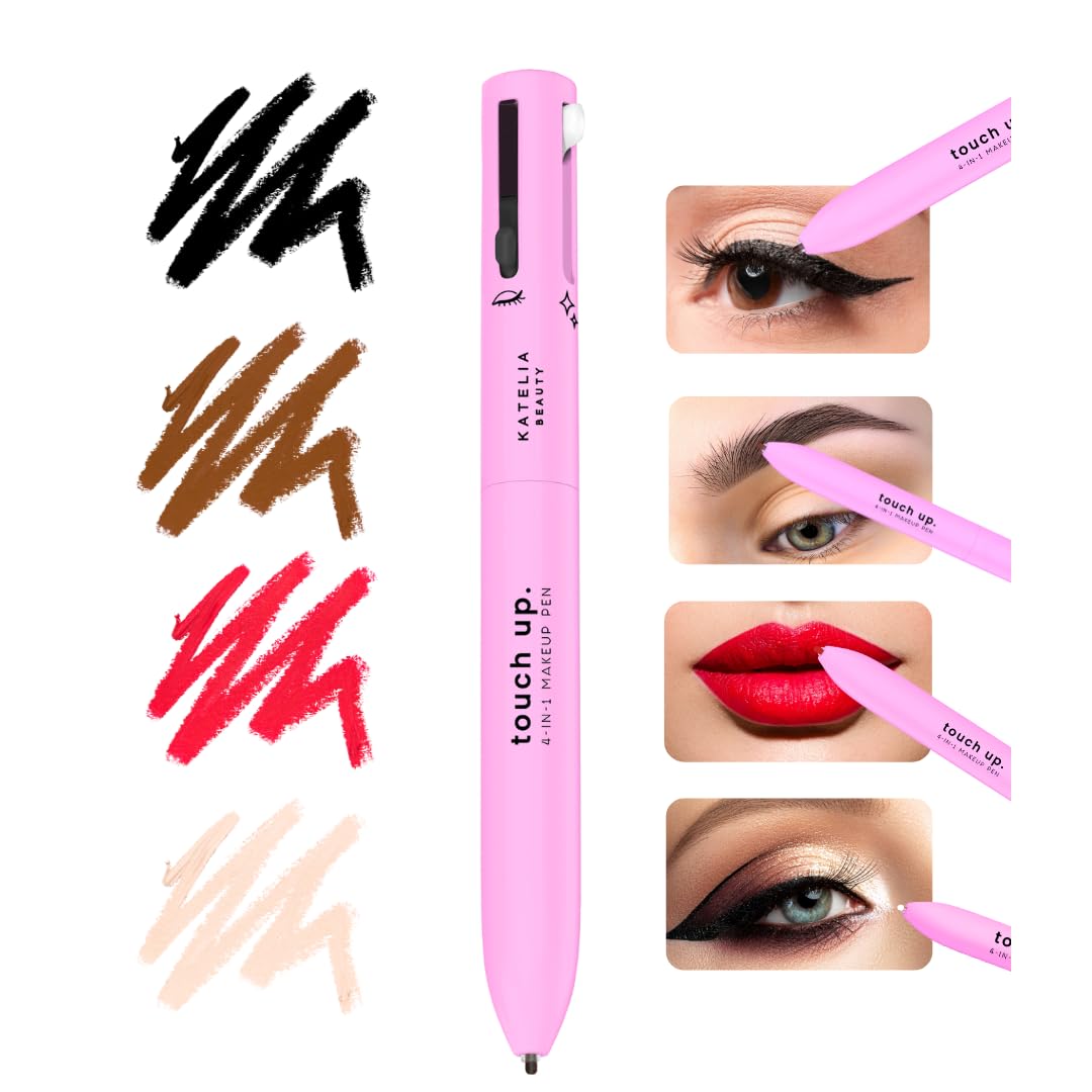 Stylo de Maquillage 4 en 1 – Correcteur, Anticernes, Illuminateur & Contour