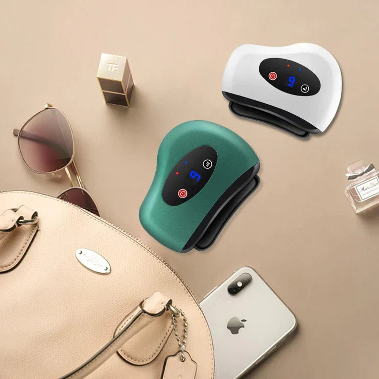 Gua Sha Électrique – Massage Facial Liftant & Éclat Instantané