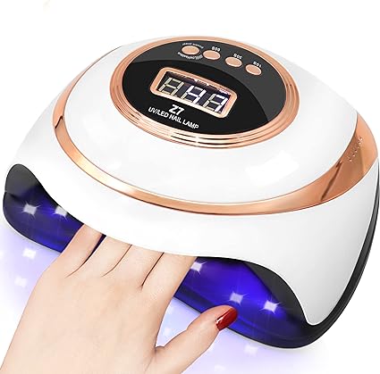 Lampe de Séchage des Ongles Professionnelle – LED UV pour Vernis & Gel