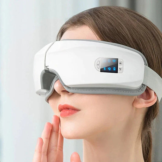 Masseur Oculaire Intelligent 4D – Relaxation, Anti-cernes & Fatigue